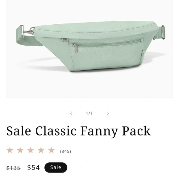 Canvelle oversized fanny pack - Picture 4 of 4